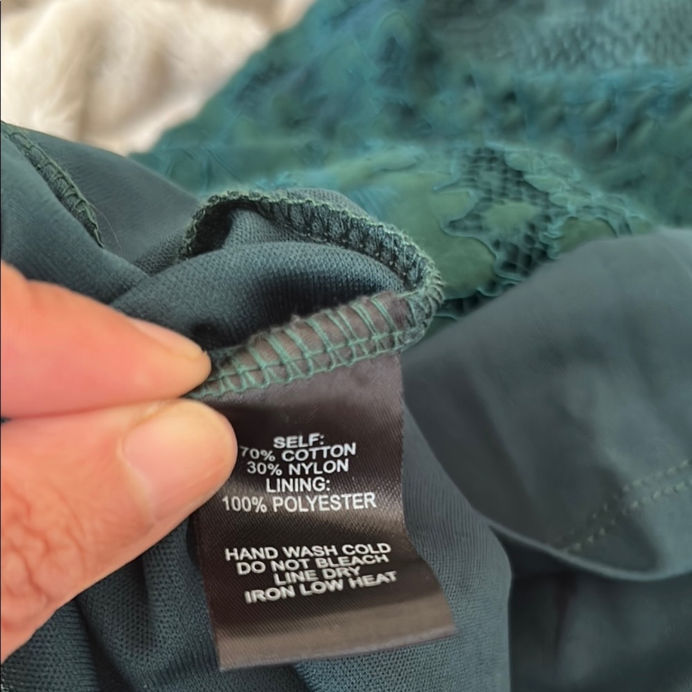 Lulu's Green Lace Midi Dress - Picture 11 of 11